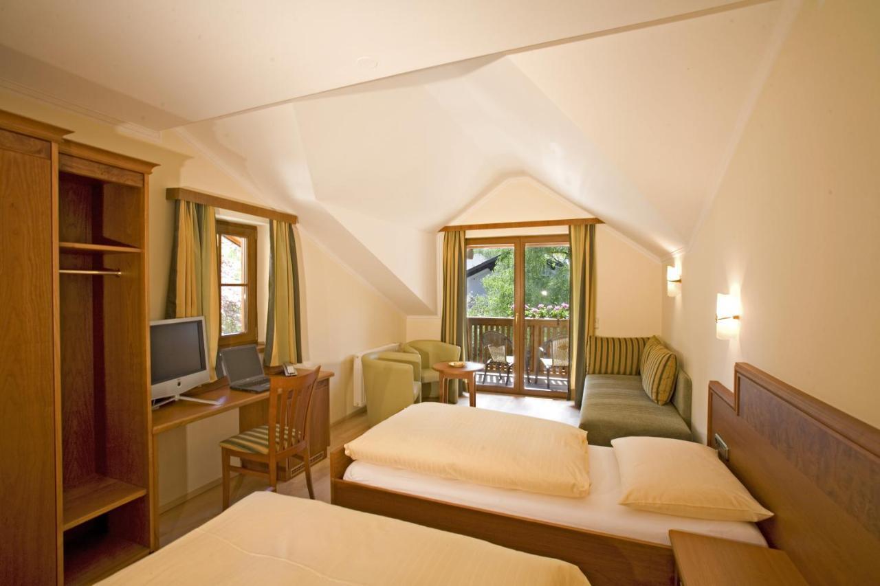 Garten - Hotel Sallerhof Grödig Habitación foto